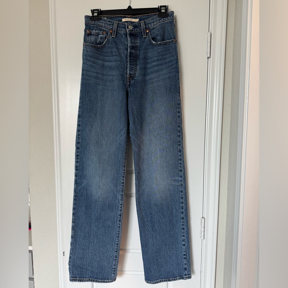 Levi Ribcage Straight Jeans